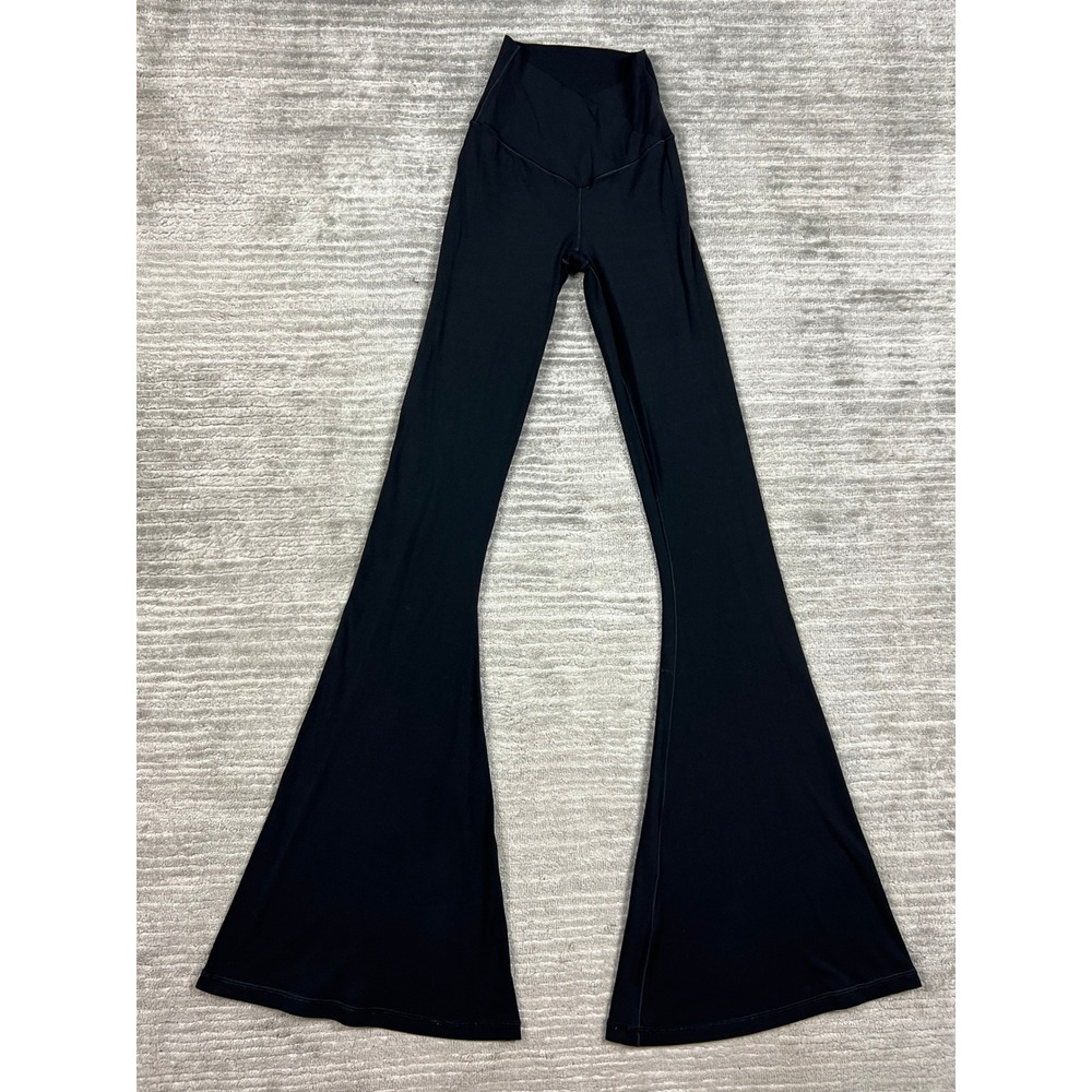 OFFLINE by Aerie Leggings Womens XXS Black Real Me Crossover Super Flare Yoga